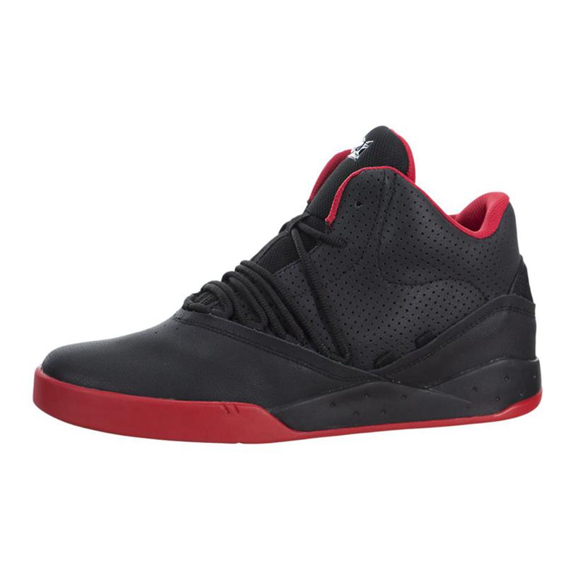 Zapatillas Supra Argentina Hombre - ESTABAN Negras Rojas (WUBKI-7013)